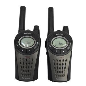 Cobra microTALK PR3850 Two-Way Radios Set of 2 Black